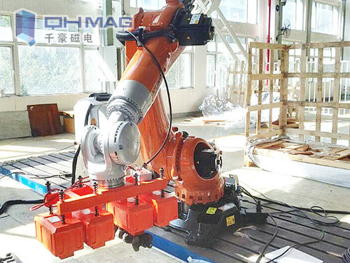 自動(dòng)化電永磁夾具（夾持發(fā)動(dòng)機(jī)曲軸）