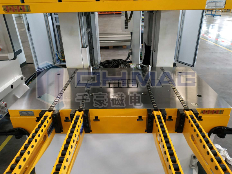 沖壓機(jī)快速換模系統(tǒng)的功能特點|千豪磁電