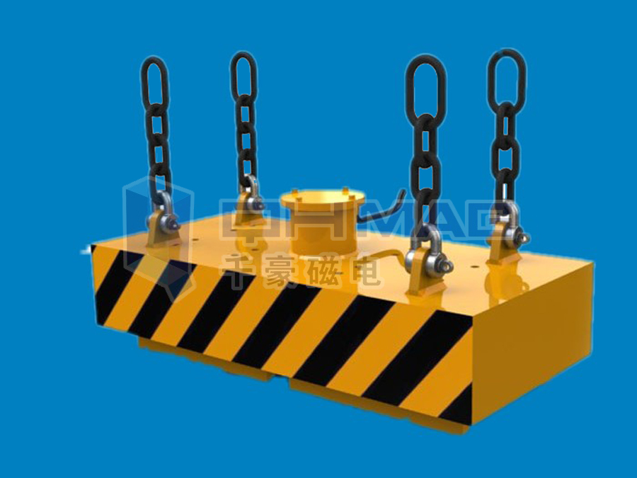 吊運捆扎棒材用電永磁鐵