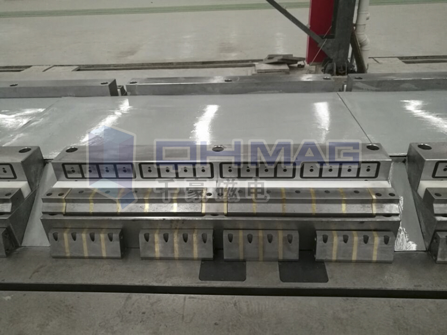 銑削道岔專用電永磁吸盤