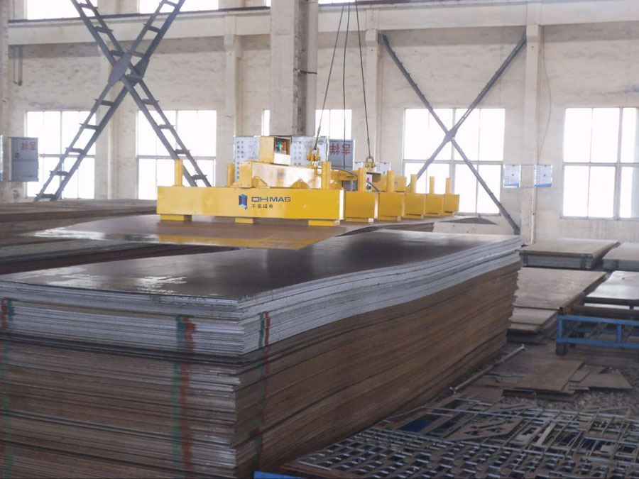 單張薄板吸吊電永磁吊具